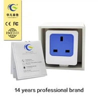 Wifi แอ 13A AC90-265V สมาร์ทรีโมทซ็อกเก็ตเสียบ