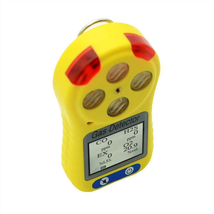 Portable H2S CO O2 Combustibles Gas Detector